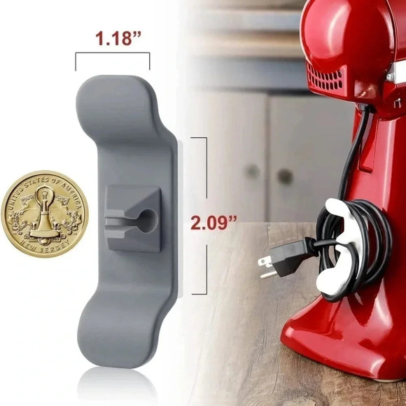 🆕  6 Pack Cord Organizer for Appliances - Picture 2 of 8